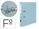 [AY32] ARCHIVADOR DE PALANCA LIDERPAPEL FOLIO DOCUMENTA FORRADO PVC CON RADO LOMO 52 MM GRIS COMPRESOR METALICO