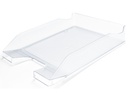 [KF04195] BANDEJA SOBREMESA PLASTICO Q-CONNECT TRANSPARENTE 240X70X340 MM