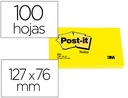 [7100290165/FT500072861] BLOC DE NOTAS ADHESIVAS QUITA Y PON POST-IT 76X127 MM CON 100 HOJAS 655