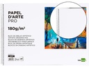 [DA13] BLOC DIBUJO LIDERPAPEL ARTISTICO ESPIRAL 460X325MM 20 HOJAS 180GR/M2 SIN RECUADRO PERFORADO