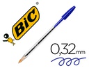 [802052] BOLIGRAFO BIC CRISTAL ORIGINAL TINTA AZUL BOLSA DE 5 UNIDADES