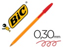 [8099241] BOLIGRAFO BIC NARANJA FINE ORIGINAL ROJO
