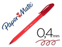 [S0957140] BOLIGRAFO PAPER MATE INKJOY 100 PUNTA MEDIA TRAZO 1MM ROJO