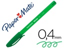 [S0957150] BOLIGRAFO PAPER MATE INKJOY 100 PUNTA MEDIA TRAZO 1 MM VERDE