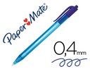 [S0957040] BOLIGRAFO PAPER MATE INKJOY 100 RETRACTIL PUNTA MEDIA AZUL