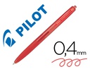 [NSGGR] BOLIGRAFO PILOT SUPER GRIP G ROJO RETRACTIL SUJECION DE CAUCHO TINTA BASE DE ACEITE