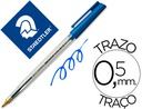 [430M3CP5] BOLIGRAFO STAEDTLER STICK AZUL CON CAPUCHON