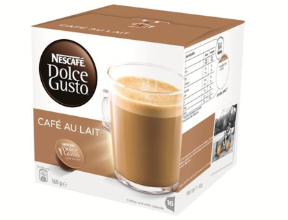 CAFE DOLCE GUSTO CAFE CON LECHE MONODOSIS CAJA DE 16 UNIDADES