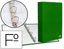 [CH14] CARPETA DE 4 ANILLAS 40MM MIXTAS LIDERPAPEL FOLIO CARTON FORRADO PAPER COAT VERDE
