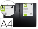 [KF01300] CARPETA Q-CONNECT MINICLIPS PLASTICO DIN A4 NEGRA