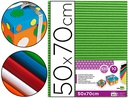 [CN10] CARTON ONDULADO LIDERPAPEL 50 X 70CM 320G/M2 VERDE HOJA