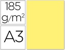 [C200040183] CARTULINA CANSON DIN A3 04 AMARILLO CANARIO 185 GR -UNIDAD-