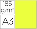 [C200040182] CARTULINA CANSON DIN A3 03 AMARILLO LIMON 185 GR -UNIDAD-