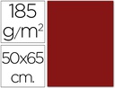 [C200040229] CARTULINA CANSON 50X65 16 ROJO GRANATE CM 185 GR -UNIDAD-