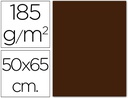 [C200040242] CARTULINA CANSON 50X65 34 MARRON CHOCOLATE CM 185 GR -UNIDAD-
