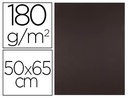 [CT46] CARTULINA LIDERPAPEL 50X65 CM 180 GR MARRON PAQUETE DE 25 HOJAS