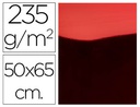 [CM03] CARTULINA LIDERPAPEL 50X65 CM 235G/M2 METALIZADA ROJO