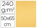 [CX18] CARTULINA LIDERPAPEL 50X65 CM ORO 240 GR UNIDAD