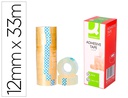 [KF01785] CINTA ADHESIVA Q-CONNECT TRANSPARENTE 33 MT X 12 MM