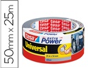 [56388-00000-12] CINTA ADHESIVA TESA AMERICANA 25 MT X 50 MM EXTRA POWER COLOR PLATA