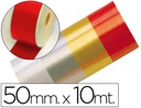 [870320] CINTA FANTASIA 10 MT X 50 MM ROJO