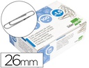 [LI02] CLIPS LIDERPAPEL Nº1,5 LABIADOS 26 MM CAJA DE 100 UNIDADES