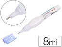 [KF00271] CORRECTOR Q-CONNECT LAPIZ CON PUNTA METALICA 8 ML