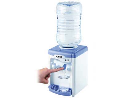 DISPENSADOR DE AGUA JOCCA CON DEPOSITO AGUA FRIA Y NATURAL