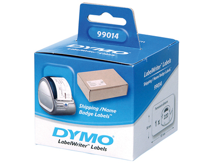 ETIQUETA ADHESIVA DYMO 99014 -TAMAÑO 101X54 MM PARA IMPRESORA 400 220 ETIQUETAS USO ENVIOS