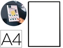 [194607] FUNDA MAGNETICA TARIFOLD PVC DIN A4 CON BANDA MAGNETICA PARA COLGAR NEGRO PACK 5 UNIDADES