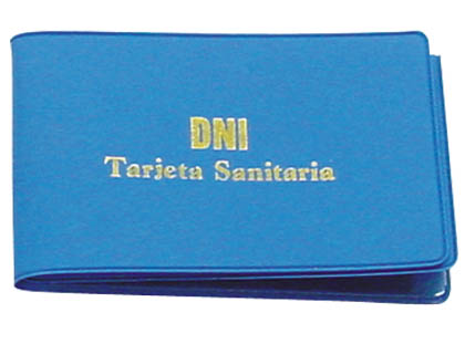FUNDA PORTACARNET SEGURIDAD SOCIAL Y DNI OPACA
