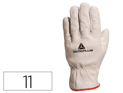GUANTES DELTAPLUS PIEL VACUNO ESPECIAL PARA TODO TIPO DE TRABAJOS EL MAS VENDIDO DEL MERCADO TALLA 11