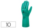 [VE801VE10] GUANTES DELTAPLUS TRATADO EN NITRILO FLOCADO DE ALGODON ESPECIAL PARA TRABAJOS CON LIQUIDOS QUIMICOS TALLA 10