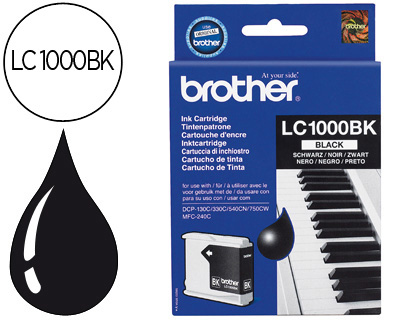 INK-JET BROTHER LC-1000BK NEGRO