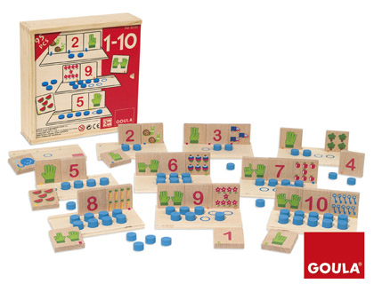 JUEGO GOULA DIDACTICO 1-10
