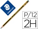 [1204] LAPICES DE GRAFITO STAEDTLER NORIS N.4 2H UNIDAD