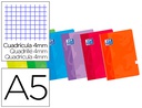 [100105702] LIBRETA ESCOLAR OXFORD 48 H DIN A5 CUADRO 4 MM