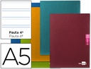 [LB20] LIBRETA LIDERPAPEL SCRIPTUS A5 PLUS 48 HOJAS 90G/M2 PAUTA 4ª3.5 MM. CON MARGEN