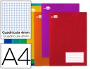 [LA01] LIBRETA LIDERPAPEL WRITE A4 32 HOJAS 60G/M2 CUADRO 4MM CON MARGEN