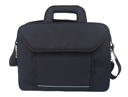 MALETIN PARA PORTATIL Q-CONNECT 15,4\&quot; NEGRO 1 ASA 2 BOLSILLOS EXTERIORES MEDIDAS 390X290X90 MM