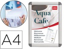 [1902214] MARCO PORTA ANUNCIOS NOBO CLIPDOWN DIN A4 MARCO DE ALUMINIO CON CANTONERAS 24,8X37X1,7 CM