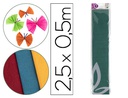 [CP15] PAPEL CRESPON LIDERPAPEL 50 CM X 2.5M 34G/M2 VERDE OSCURO