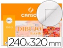 [C400110487] PAPEL DIBUJO BASIK 240X320 DIN A4 + 130 GR CON RECUADRO MINIPACK DE 10 HOJAS