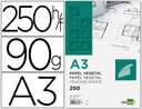 [PV01] PAPEL DIBUJO LIDERPAPEL 297X420MM 90G/M2 VEGETAL