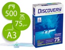 [DIS-75-A3] PAPEL FOTOCOPIADORA DISCOVERY DIN A3 75 GRAMOS PAPEL MULTIUSO INK-JET Y LASERPAQUETE DE 500 HOJAS