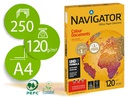 [NAV-120-A4] PAPEL FOTOCOPIADORA NAVIGATOR DIN A4 120 GRAMOS PAQUETE DE 250 HOJAS