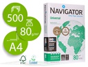 [NAV-80-A4] PAPEL FOTOCOPIADORA NAVIGATOR DIN A4 80 GRAMOS PAQUETE DE 500 HOJAS