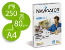 [NAV-HOME] PAPEL FOTOCOPIADORA NAVIGATOR HOME PACK DIN A4 80 GRAMOS PAQUETE DE 250 HOJAS