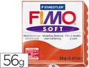 [8020-24] PASTA STAEDTLER FIMO SOFT 56 GR COLOR ROJO INDIAN