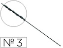 [3/13 ESCA] PELOS DE SEGUETA ESPIRAL Nº3 CAJA DE 144 UNIDADES